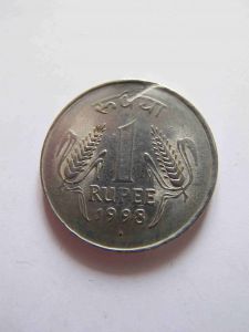 Индия 1 рупия 1998 B