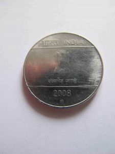Индия 1 рупия 2008 hy