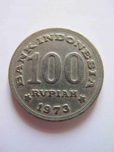 Индонезия 100 рупий 1973