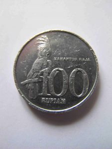 Индонезия 100 рупий 2001