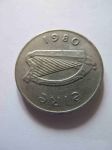 Монета Ирландия 10 пенсов 1980