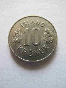 Исландия 10 крон 1978