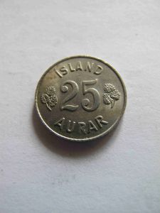 Исландия 25 эйре 1965