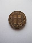 Монета Исландия 5 эйре 1963