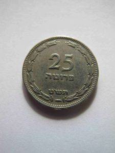 Израиль 25 прут 1949