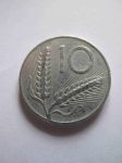 Монета Италия 10 лир 1952