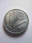 Монета Италия 10 лир 1955 xf