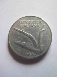 Монета Италия 10 лир 1956