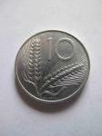 Монета Италия 10 лир 1974
