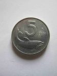 Монета Италия 5 лир 1951