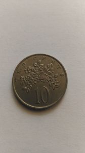 Ямайка 10 центов 1969