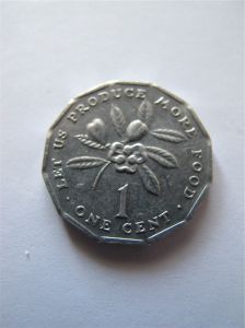 Ямайка 1 цент 1978