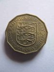 Монета Джерси 1/4 шиллинга 1964