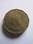 Монета Джерси 1/4 шиллинга 1964