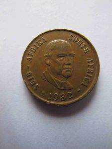 1 цент 1982 ЮАР