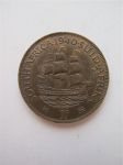 Монета Южная Африка  1 пенни 1940