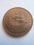 Монета Южная Африка  1 пенни 1960