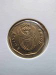 Монета Южная Африка 10 центов 2004 ЮАР