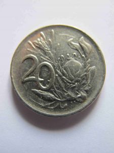 ЮАР 20 центов 1984