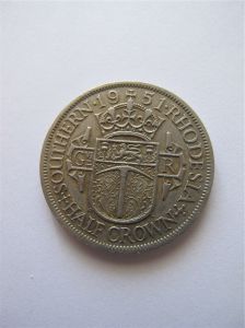 Южная Родезия 1/2 кроны 1951