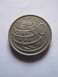 Каймановы острова 10 центов 1977