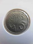Монета Каймановы острова 5 центов 1972