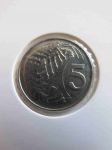 Монета Каймановы острова 5 центов 1996