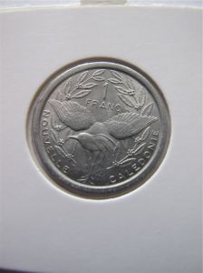 Новая Каледония 1 франк 1973