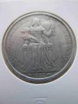 Монета Новая Каледония 5 франков 1952