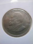 Монета Кения  1 шиллинг 1968