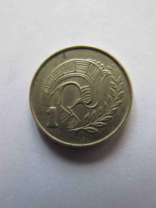 Кипр 1 цент 1991