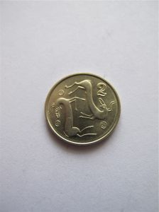 Кипр 2 цента 1998