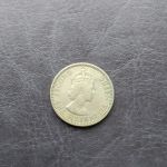 Монета Кипр Британский 25 мил 1955