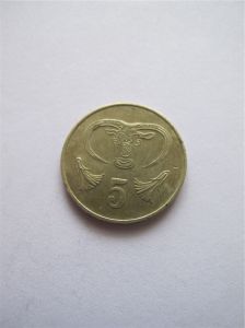 Кипр 5 центов 1983