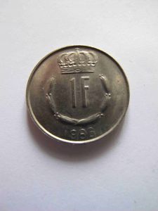 Люксембург 1 франк 1983