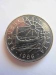 Монета Мальта 1 лира 1986