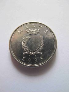 Мальта 10 центов 1998
