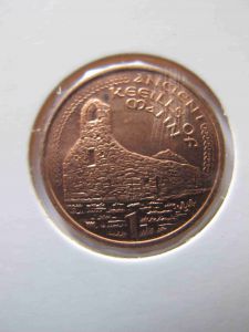 Остров Мэн 1 пенни 2002