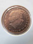 Монета Остров Мэн 1 пенни 2002