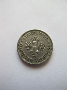 Маврикий 1/4 рупии 1951