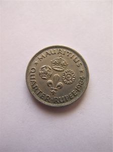 Маврикий 1/4 рупии 1964