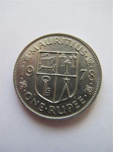 Маврикий 1 рупия 1978