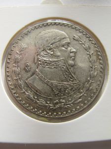 Мексика 1 песо 1959 серебро