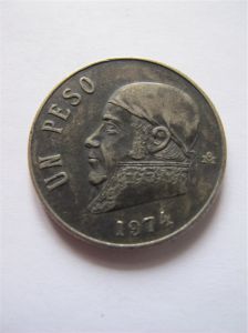 Мексика 1 песо 1974