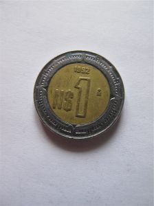 Мексика 1 песо 1992