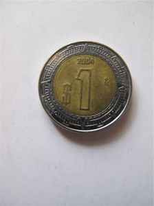 Мексика 1 песо 2004