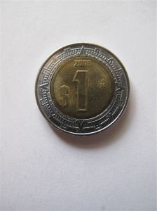 Мексика 1 песо 2006