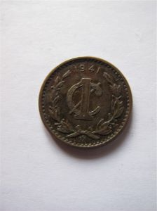 Мексика 1 сентаво 1941