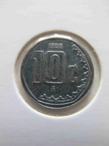 Мексика 10 сентаво 1996