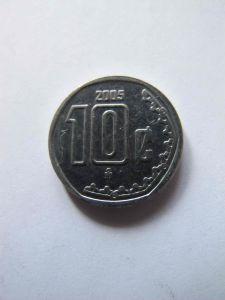 Мексика 10 сентаво 2005